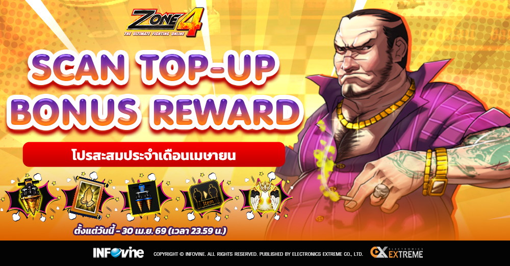 Zone4 Top Up Accumulated