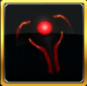 Red Cyber Tron Ring