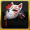 Fox Festival Mask Red