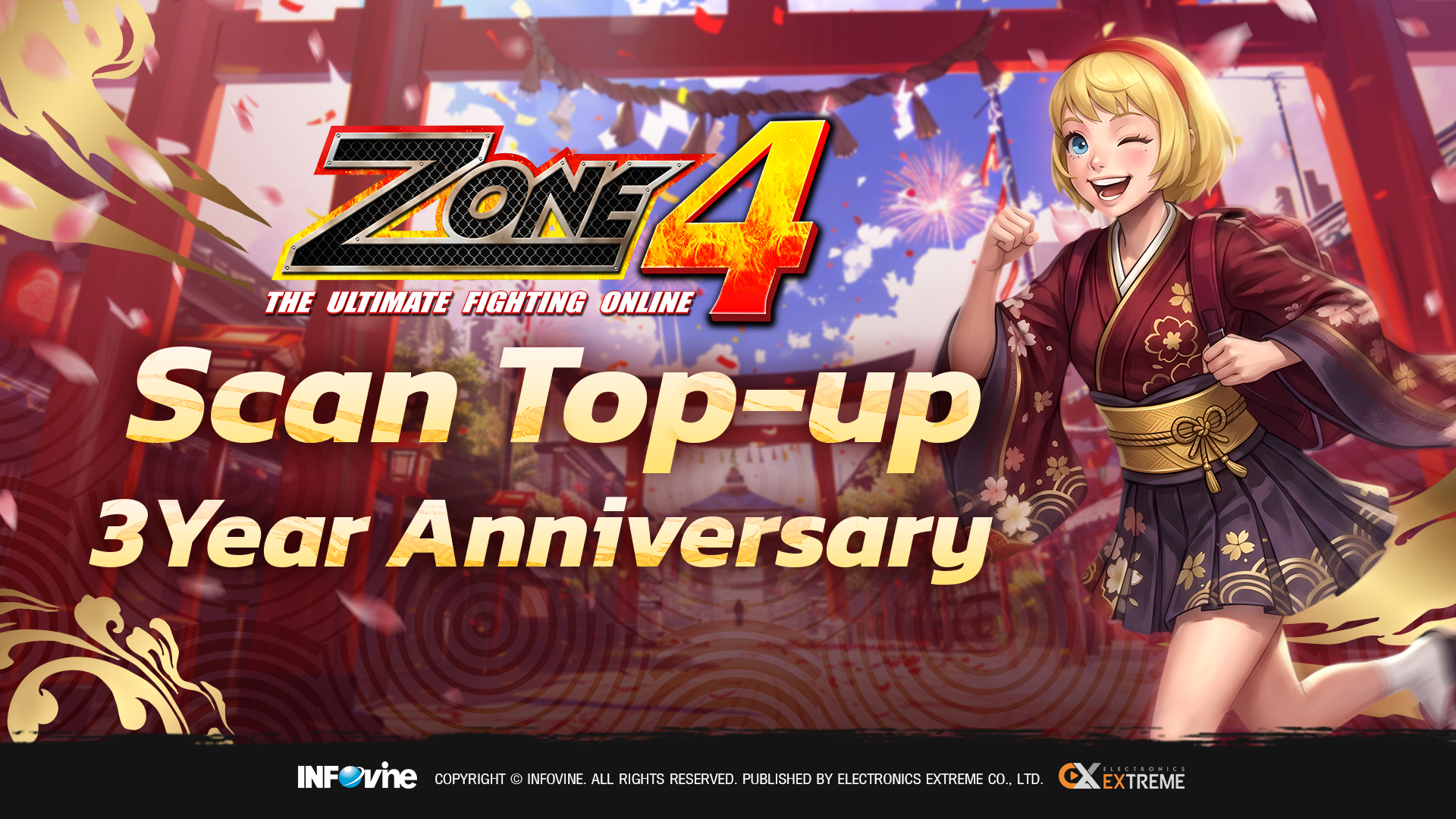Zone4 3rd Anniversary Topup Promo