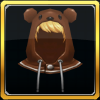 Raincoat Bear Head