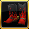 Wild West Flame Boots