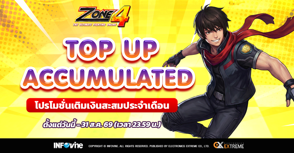 Zone4 Top Up Accumulated