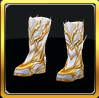 Golden Knight Greaves