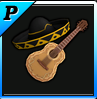 Guitar & Sombrero