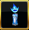 Blue Flame Candle