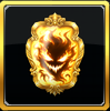 Gold Halloween Mirror